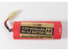 UNION Ni-Cd Battery 8.4V-600mAh RCP-19